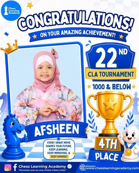 22nd CLA Online Chess Tournament Results โ image 4
