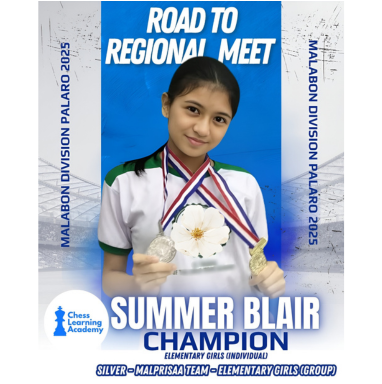 Summer Blair Malabon Division Palaro 2025