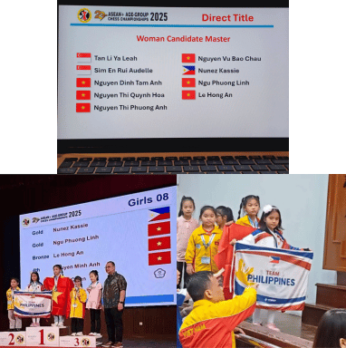 7-Year-Old WCM Kassie Nuñez Wins Gold at the 23rd ASEAN+ Age Group Chess Championship 2025