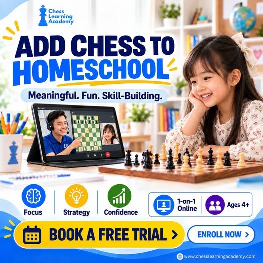 Add Chess to Your Homeschool Curriculum!