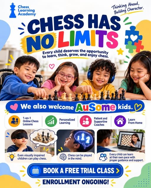 Chess Has No Limits! Every Child Deserves a Chance to Shine!