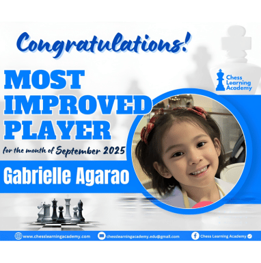 Gabrielle Agarao Named Most Improved Player for September 2025