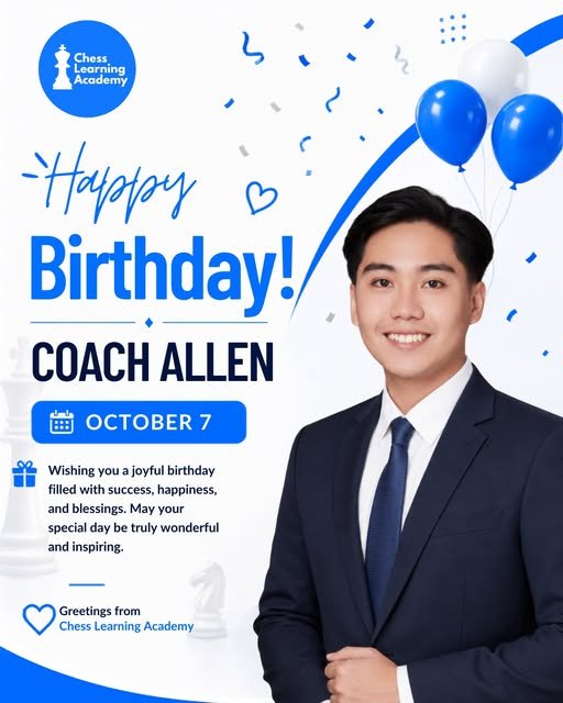 Happy Birthday, Coach Allen!